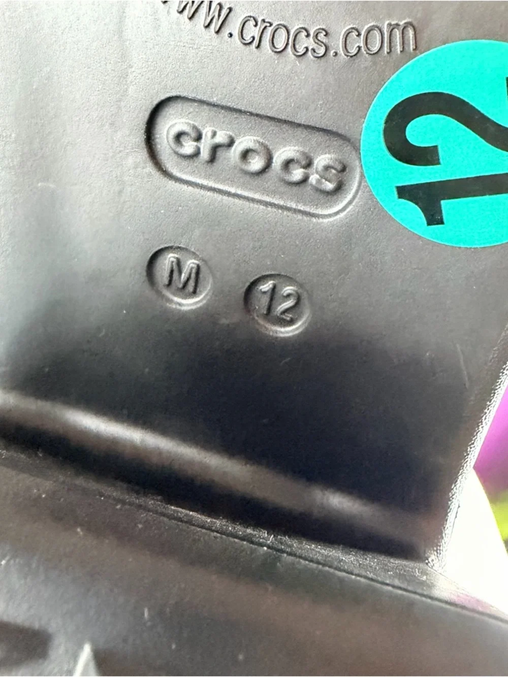 CROCS Women’s Size 12 Shoes Mule Platform Style Slip-On NEW Black Chunky
